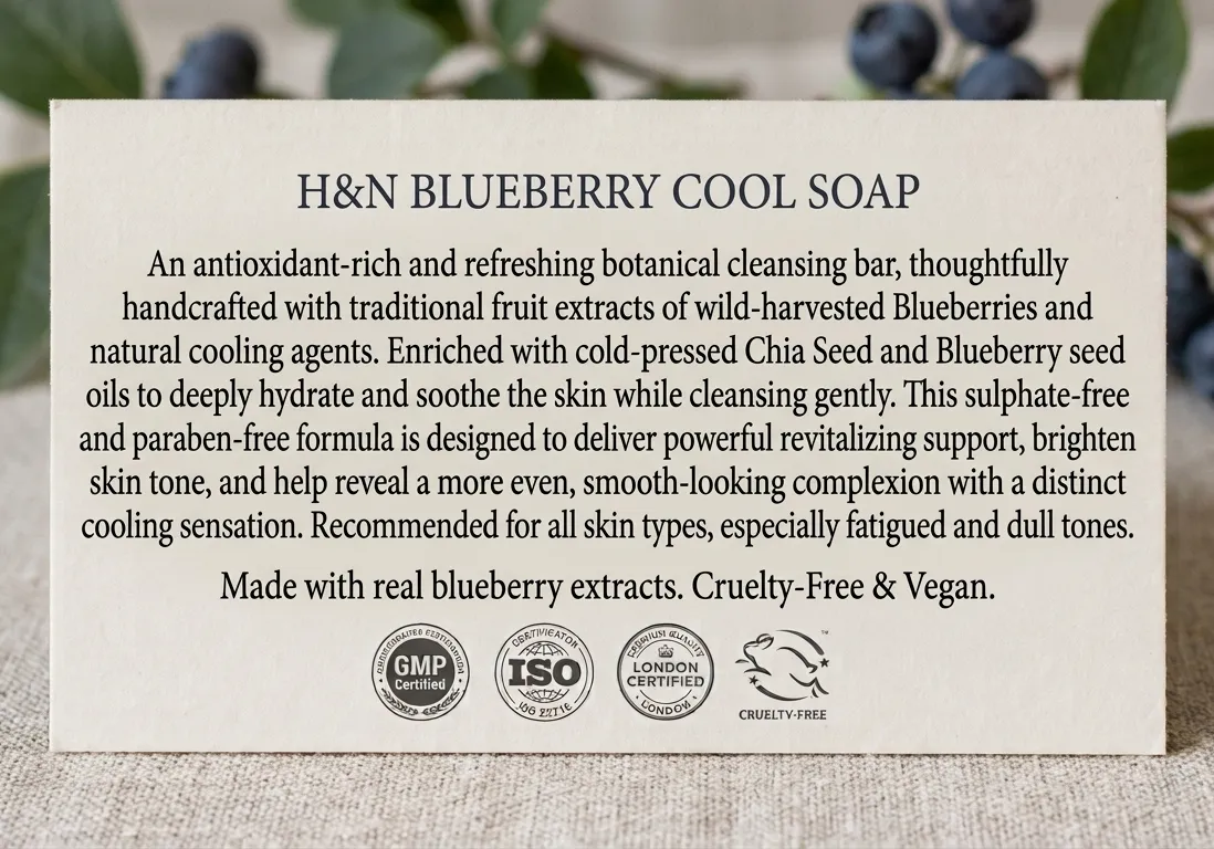 blueberry menthol cool soap blueberry menthol cool soap